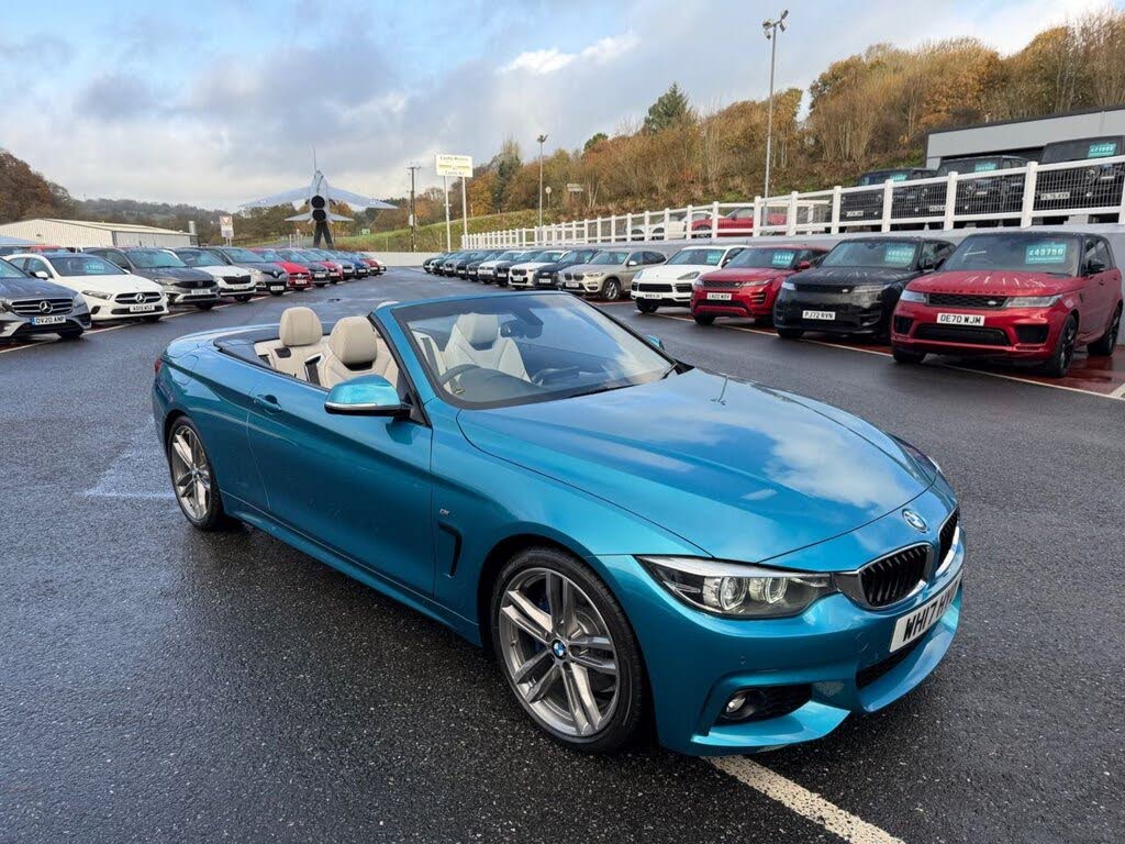 2017 BMW 4 Series 2.0TD 420d M Sport Convertible 2d Auto