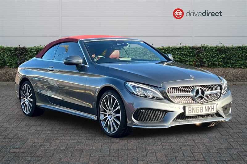 2018 Mercedes-Benz C-Class 2.1d C220d AMG Line (Premium Plus)(s/s) Cabriolet 2d 4MATIC 9G-Tronic Plus