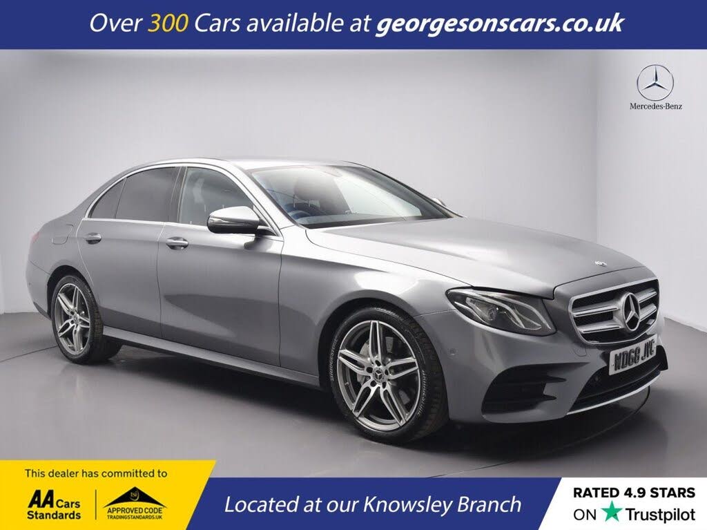 2018 Mercedes-Benz E-Class 2.0d E220d AMG Line Saloon 4d Plus