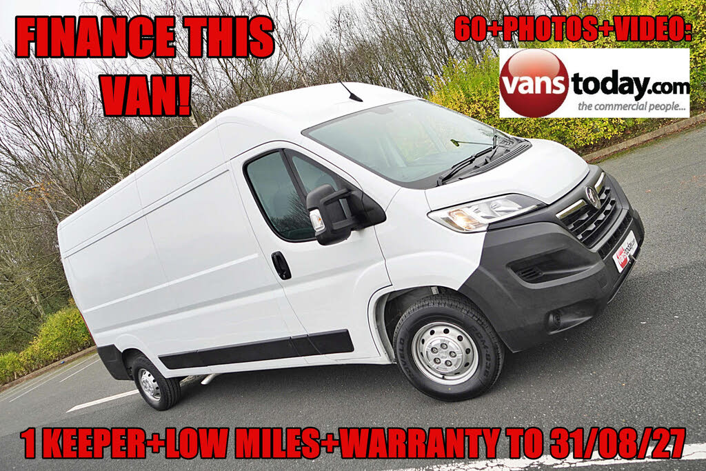 2024 Vauxhall Movano 2.2CDTi L3 H2 3500 Prime (140PS)(EU6d) 2184cc