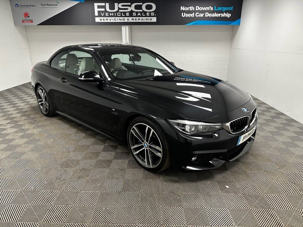 2017 BMW 4 Series 2.0TD 420d M Sport Convertible 2d Auto