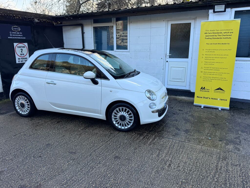 2012 Fiat 500 0.9 LOUNGE TwinAir (85bhp)(s/s)