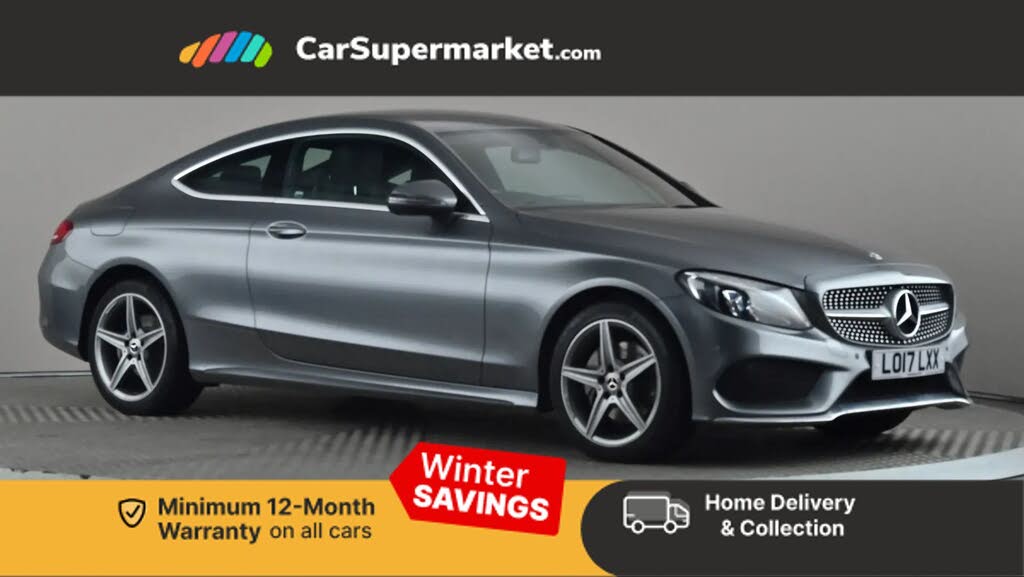 2017 Mercedes-Benz C-Class 2.1d C220d AMG Line (s/s) Coupe 2d 9G-Tronic Plus