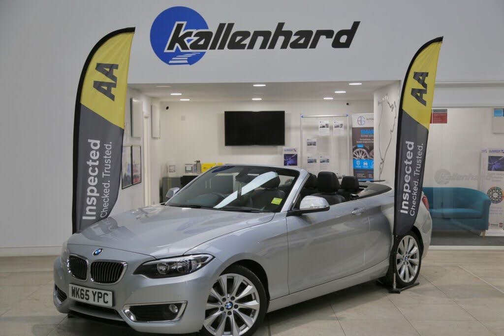 2015 BMW 2 Series 2.0TD 220d Luxury Convertible 2d Auto