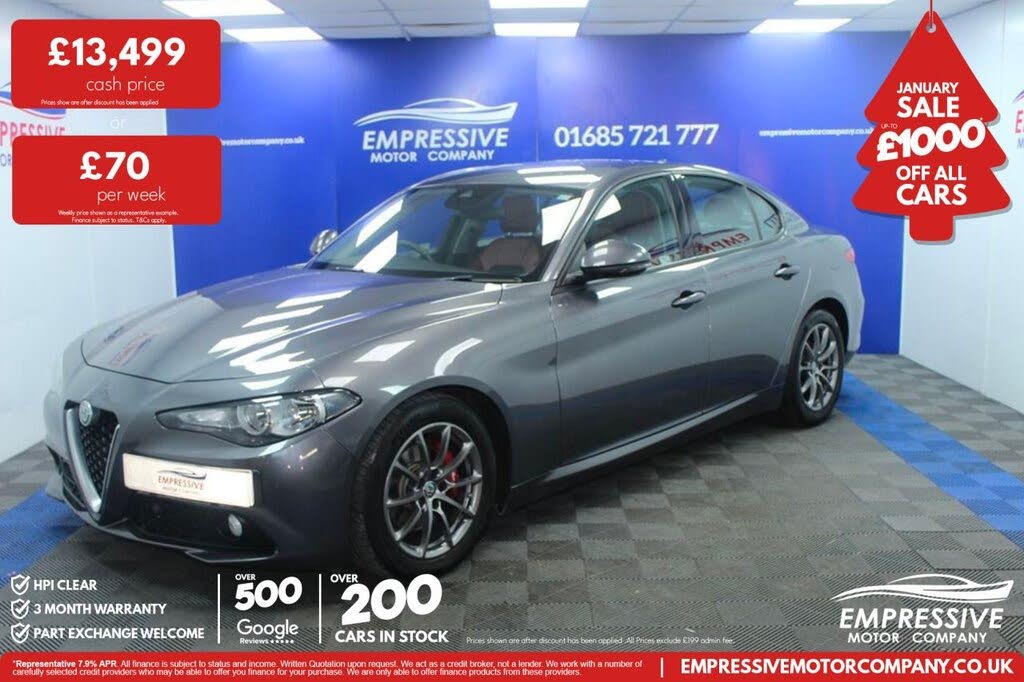 2019 Alfa Romeo Giulia 2.2TD Super (180bhp)