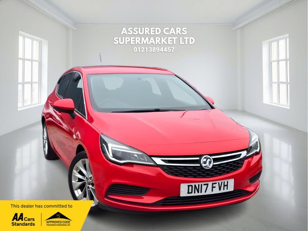 2017 Vauxhall Astra 1.6CDTi Design (136ps) (s/s) Hatchback
