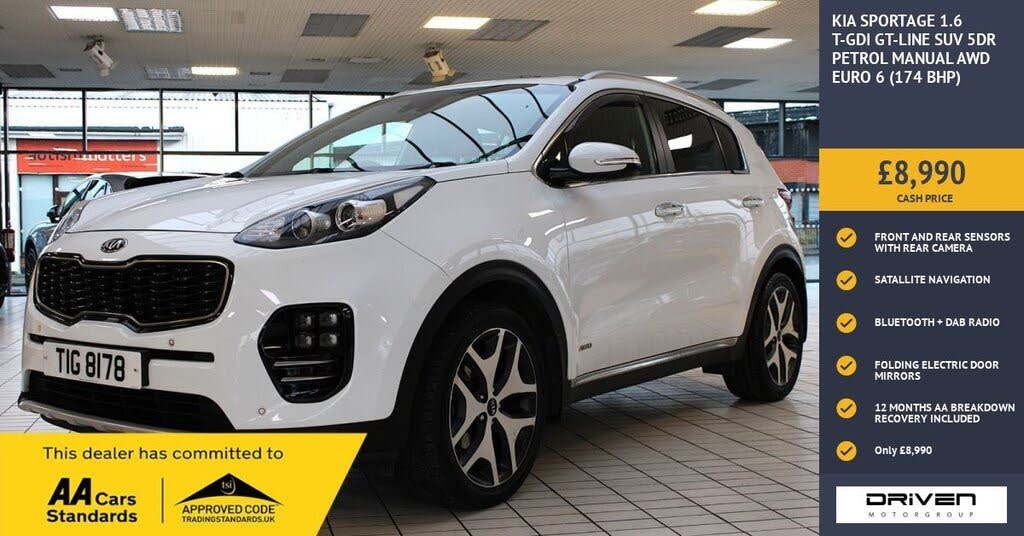 2016 Kia Sportage 1.6 T-GDi GT-Line