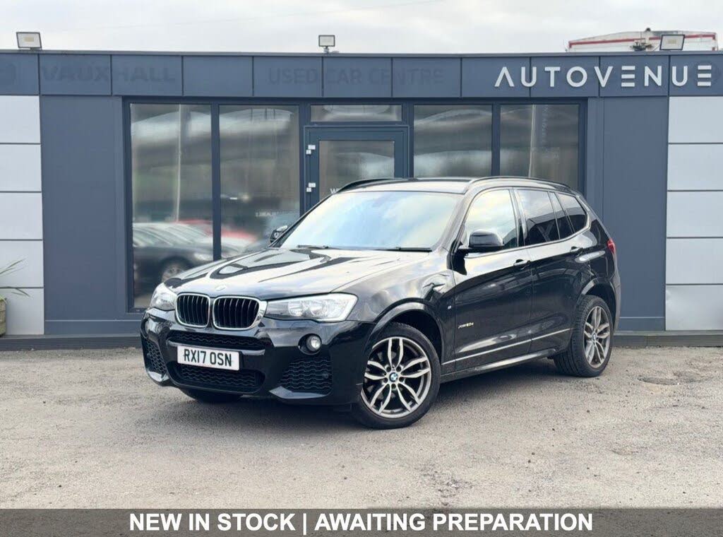 2017 BMW X3 2.0TD xDrive20d M Sport (190bhp)