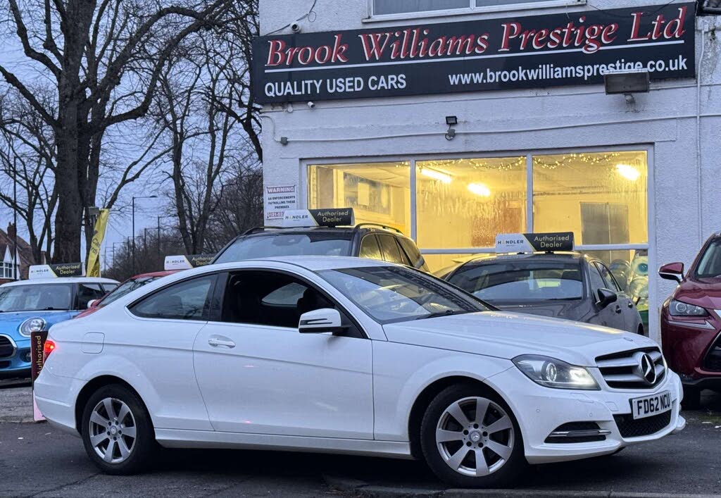 2012 Mercedes-Benz C-Class 2.1CDI C220 CDI Executive SE CDI Coupe 2d 7G-Tronic Plus