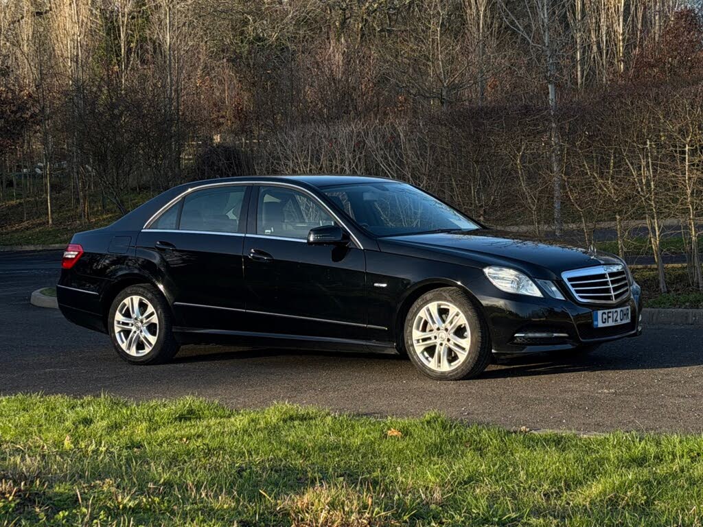2012 Mercedes-Benz E-Class 2.1TD E220 Executive SE 2.1CDI Blue F Saloon 4d 7G-Tronic
