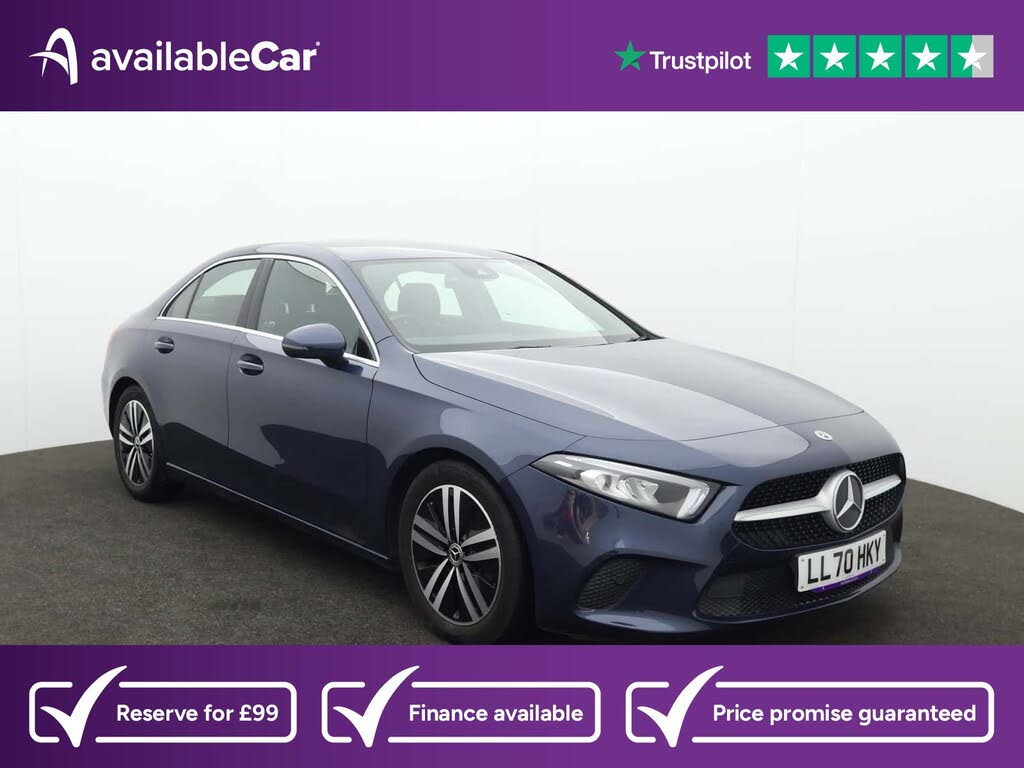 2020 Mercedes-Benz A-Class 1.3 A200 Sport Executive Saloon 4d 7G-DCT