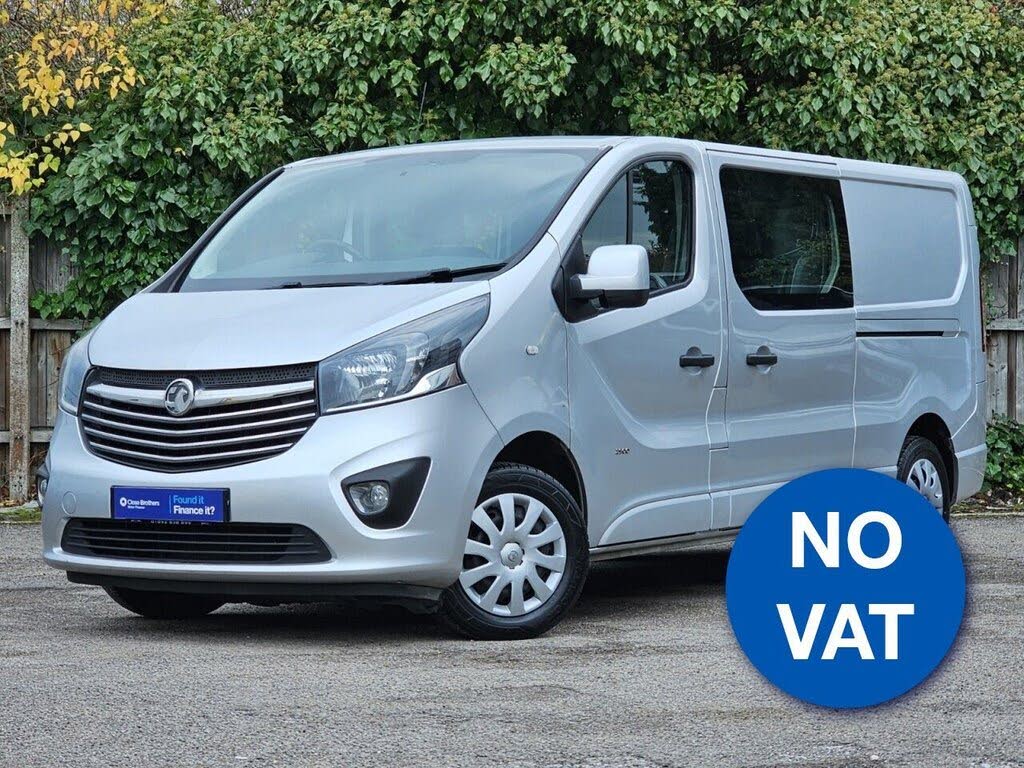 2017 Vauxhall Vivaro 1.6CDTi Sportive 2900 L2H1 (125PS)(EU6) BiTurbo (s/s) ecoTEC Double Cab