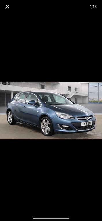 2015 Vauxhall Astra 1.6 SRi (115ps) Hatchback