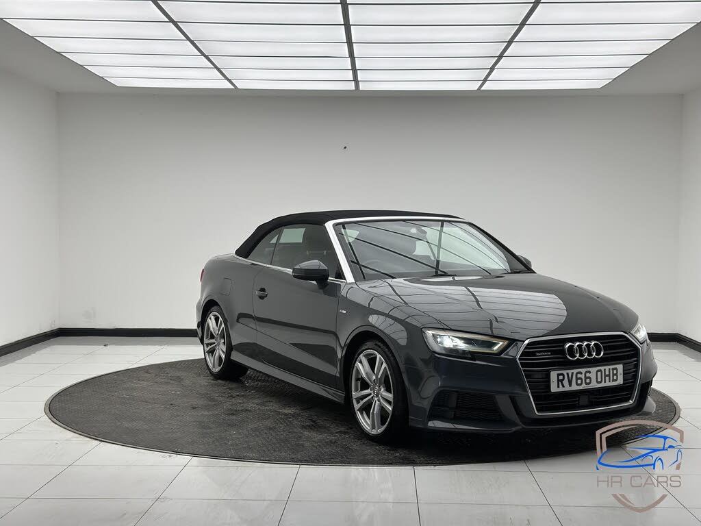 2016 Audi A3 Cabriolet 2.0 TFSI quattro S Line