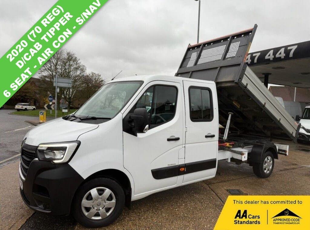 2020 Renault Master 2.3dCi LL35 145 Business (EuVI-D) RWD Energy Tipper Double Cab