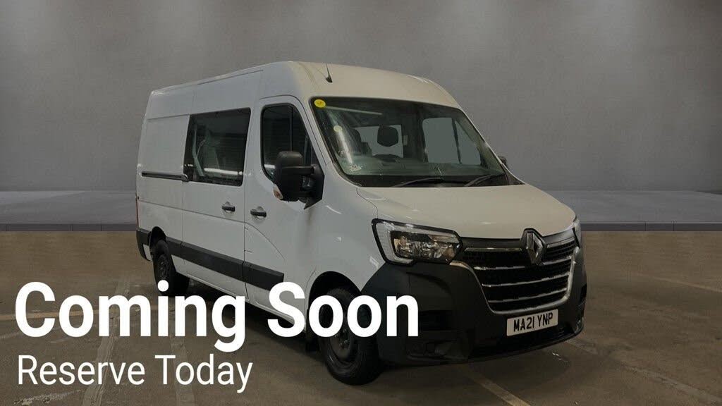 2021 Renault Master 2.3dCi MM35 135 Business+ (Eu6dT) Crew 7 Seats