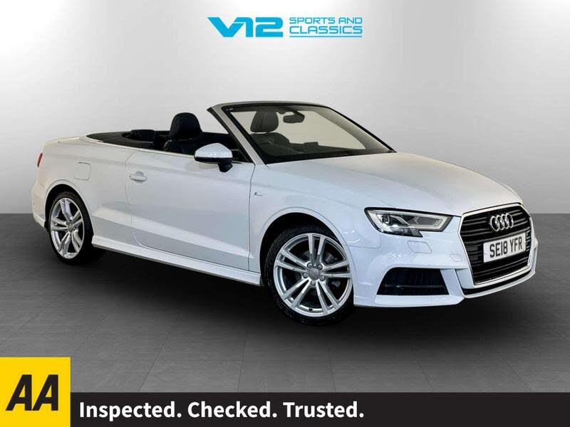 2018 Audi A3 Cabriolet 1.5 35 TFSI S Line