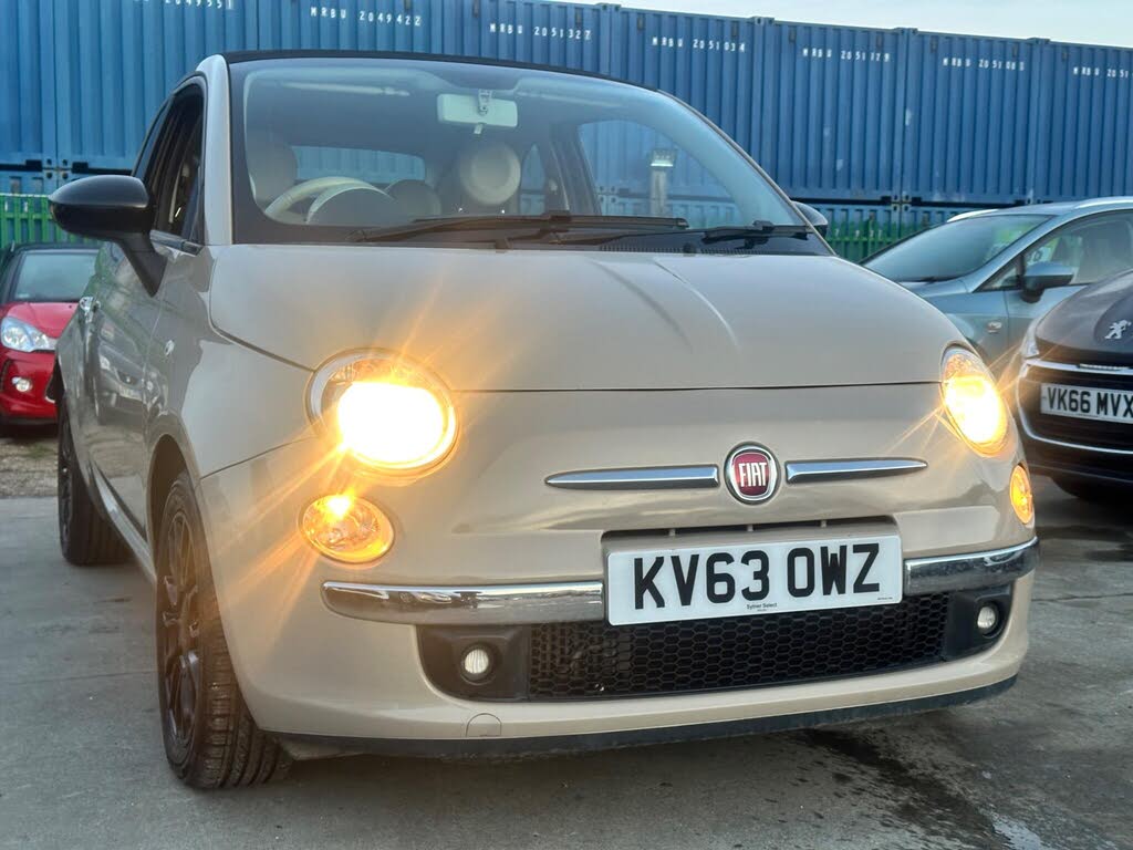 2013 Fiat 500C 0.9 LOUNGE (85bhp) (s/s)