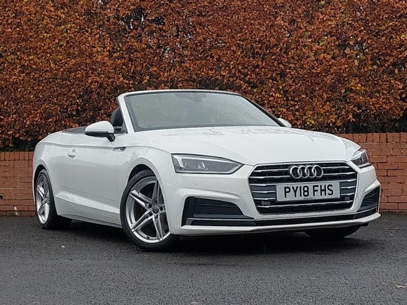 2018 Audi A5 2.0 TFSI S Line (190ps) Cabriolet 2d