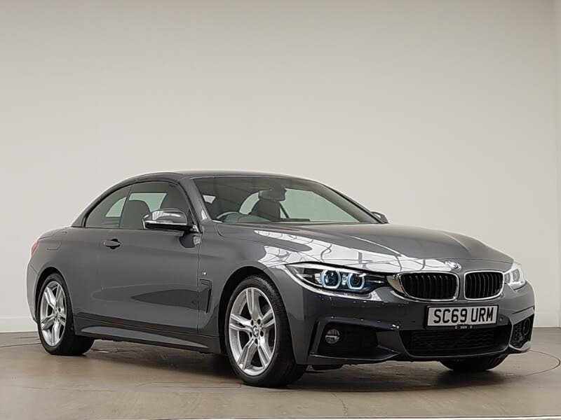 2019 BMW 4 Series 2.0TD 420d M Sport Convertible 2d Auto