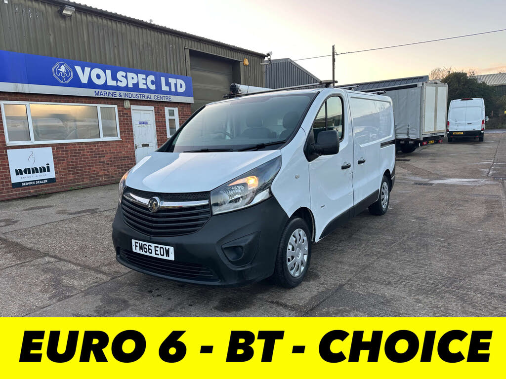 2017 Vauxhall Vivaro 1.6CDTi 2900 L1H1 (95PS)(EU6) (s/s) ecoFLEX Panel Van