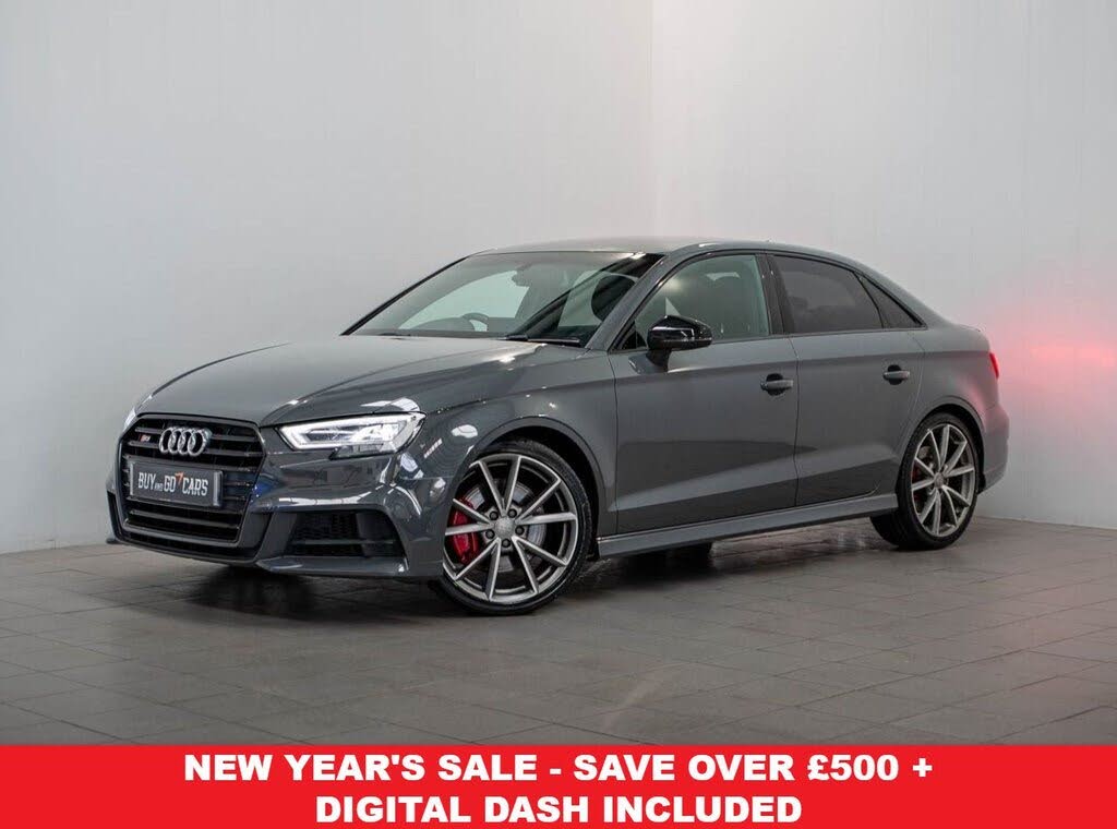 2017 Audi S3 2.0 TFSI quattro Black Edition Saloon 4d S Tronic