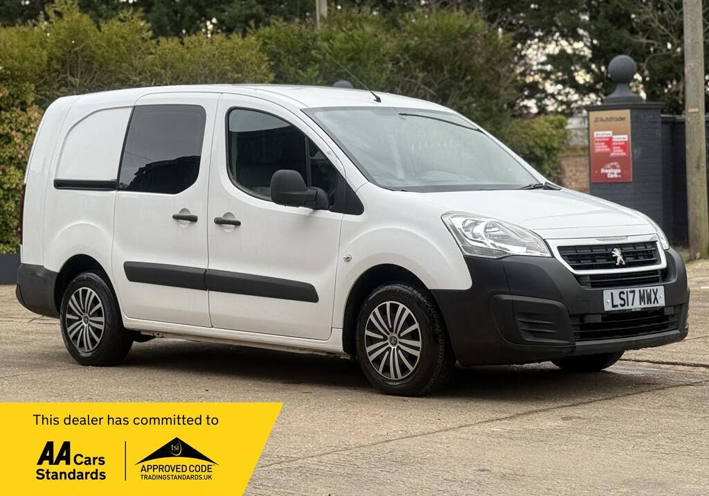 2017 Peugeot Partner 1.6BlueHDi S L2 744 Crewcab
