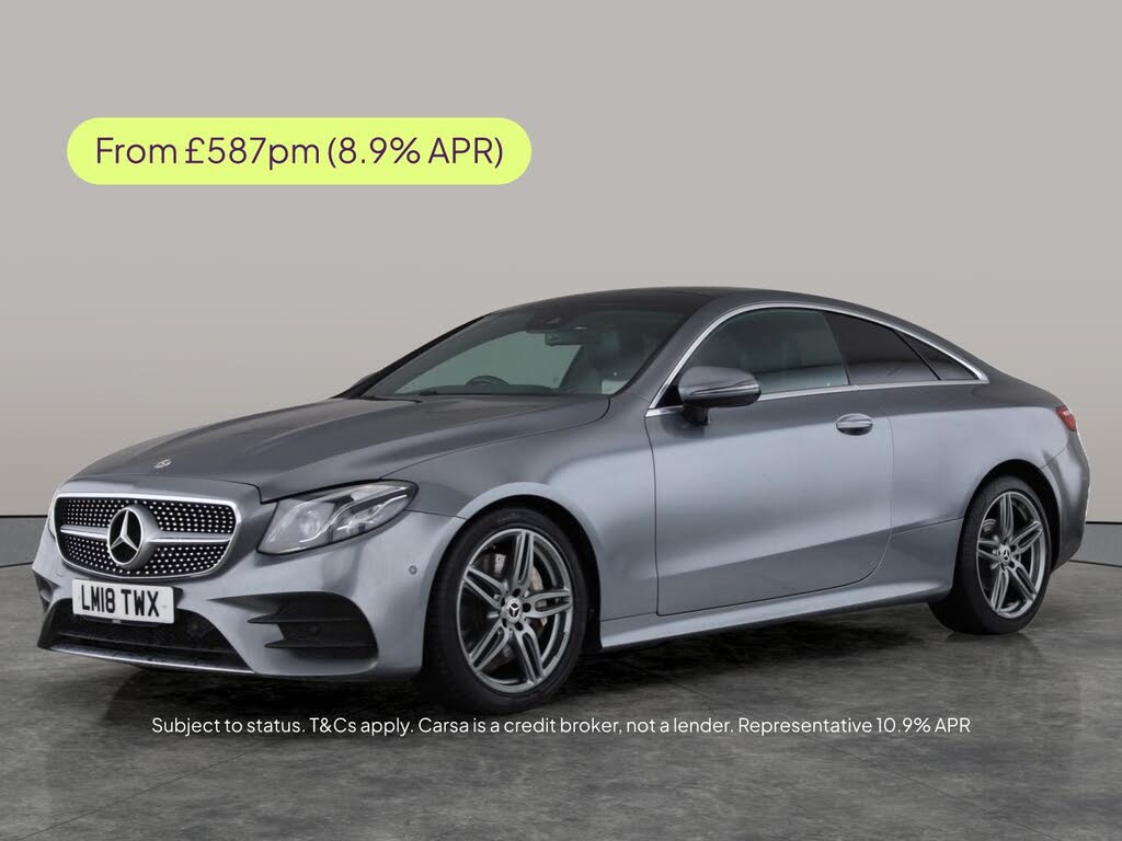 2018 Mercedes-Benz E-Class 2.0 E300 AMG Line (Premium Plus)(s/s) Coupe