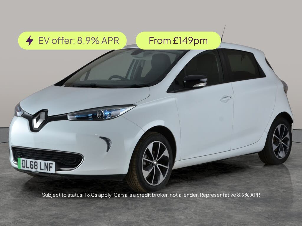 2018 Renault Zoe E i Dynamique Nav (88bhp) (Q90)(ZE40)(with batteries)