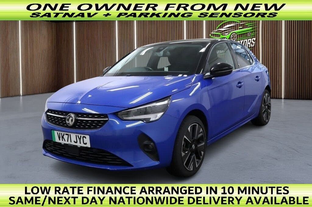 2021 Vauxhall Corsa E Elite Premium