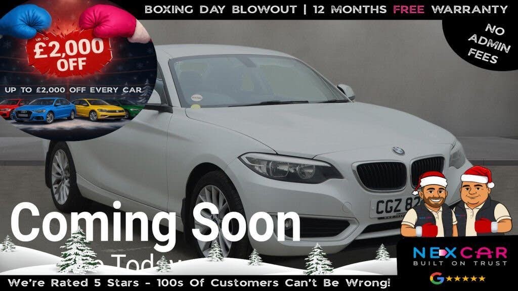 2016 BMW 2 Series 1.5 218i SE Coupe 2d