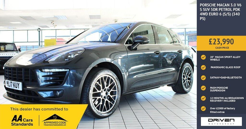 2017 Porsche Macan 3.0 S (s/s)