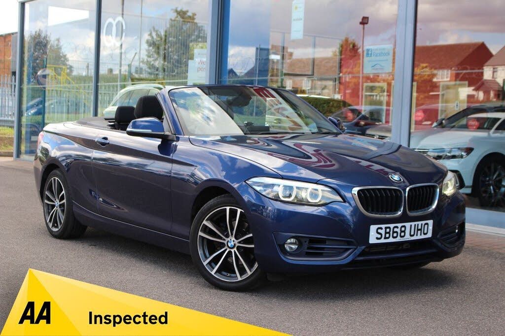 2018 BMW 2 Series 1.5 218i Sport (134bhp) Convertible 2d