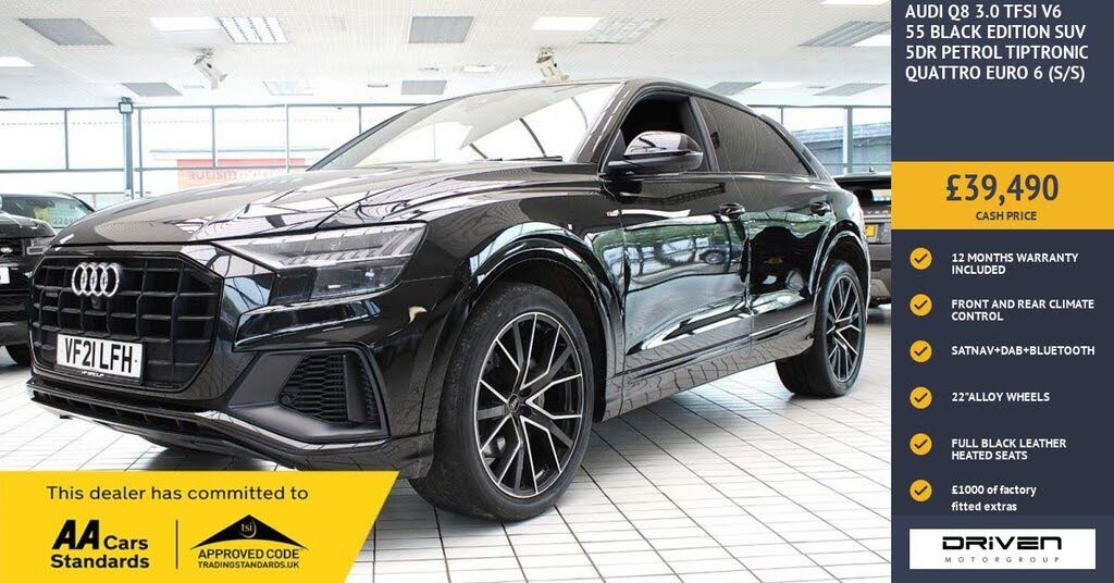 2021 Audi Q8 3.0 55 TFSI Black Edition