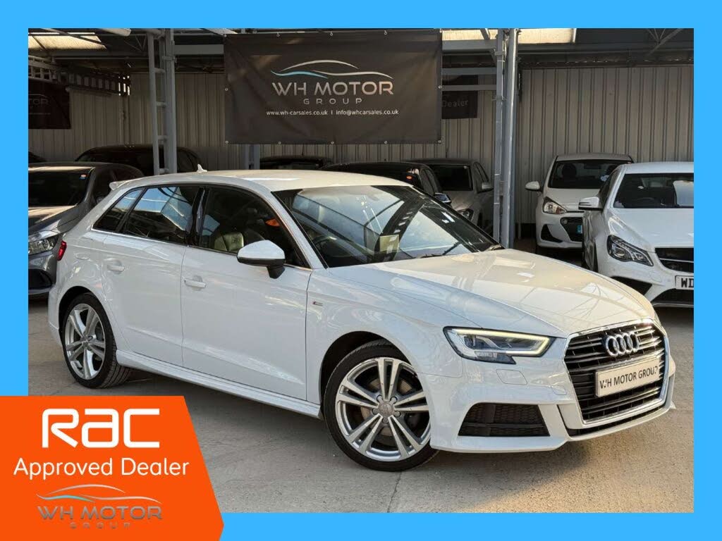 2016 Audi A3 1.4 TFSI S Line (150ps) Nav (CoD) (s/s) Sportback 5d 1395cc