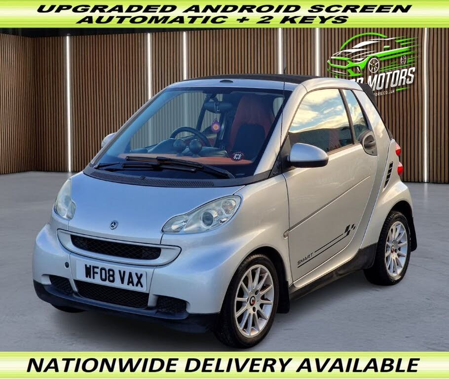 2008 Smart fortwo 1.0 Passion (71bhp) Cabriolet