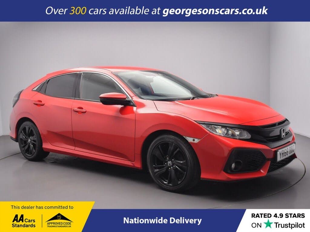 2018 Honda Civic 1.0 VTEC TURBO SR (126ps) Hatchback 5d