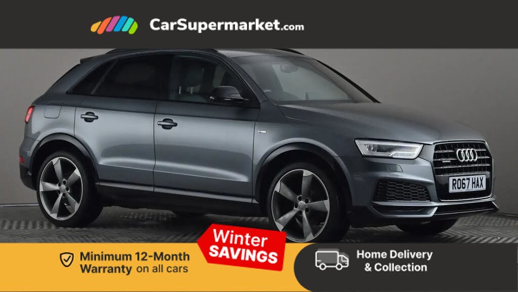 2017 Audi Q3 2.0 TDI quattro Black Edition (150ps)
