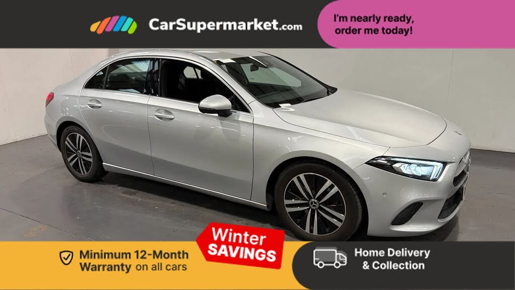 2020 Mercedes-Benz A-Class 1.3 A180 Sport Executive Saloon 4d 7G-DCT