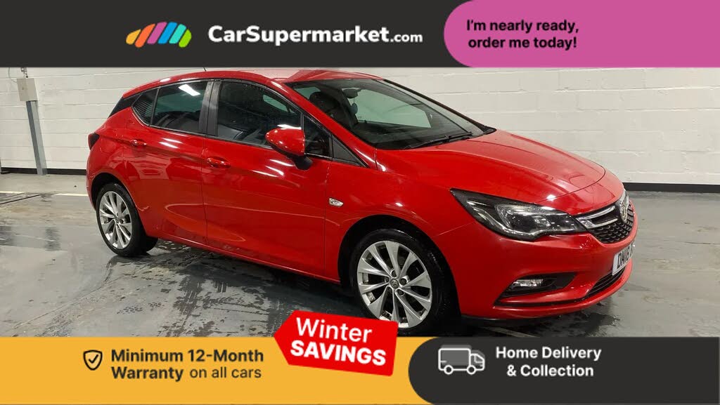 2018 Vauxhall Astra 1.4i Design Hatchback