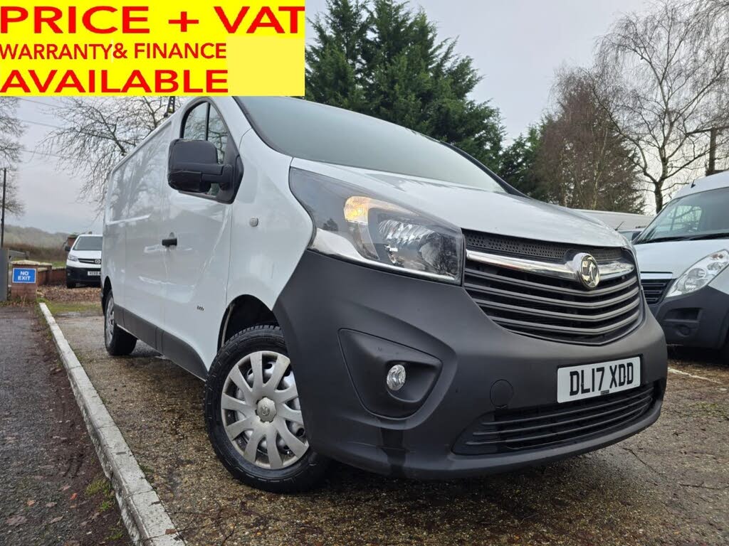 2017 Vauxhall Vivaro 1.6CDTi 2900 L2H1 (120PS)(EU6) Panel Van