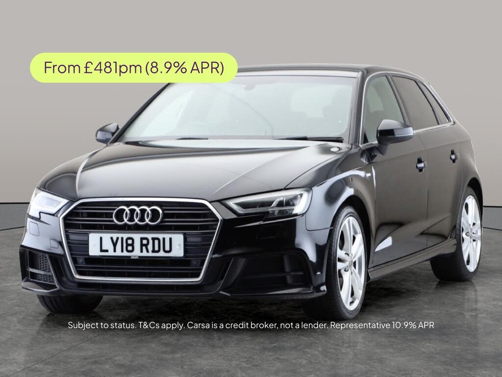 2018 Audi A3 1.5 35 TFSI S Line Sportback 5d Tronic