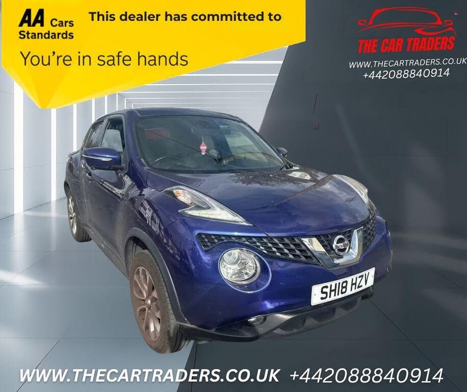 2018 Nissan Juke 1.6 Tekna (117ps) 1598cc XTRONIC CVT