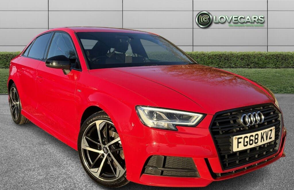 2018 Audi A3 1.0 30 TFSI Black Edition Saloon 4d