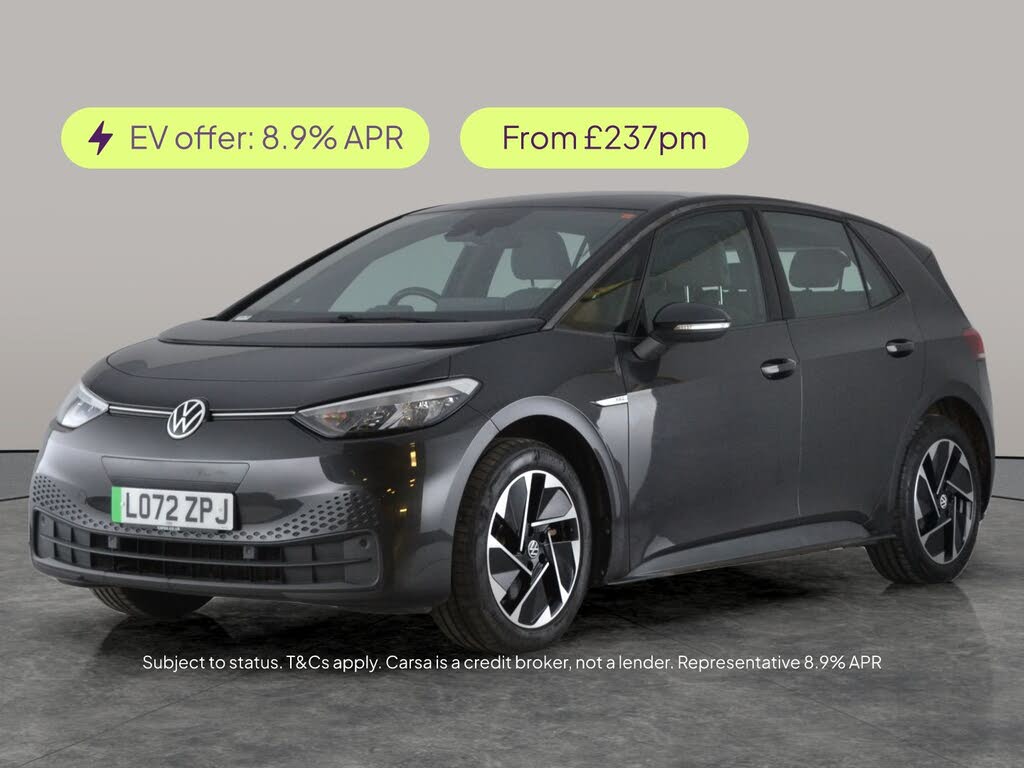 2022 Volkswagen ID.3 E Life (204ps) (58kWh) Pro Performance