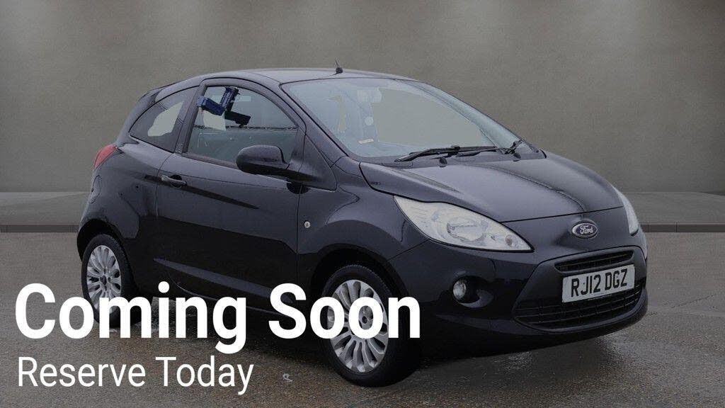 2012 Ford Ka 1.2 Zetec (69ps) (s/s)