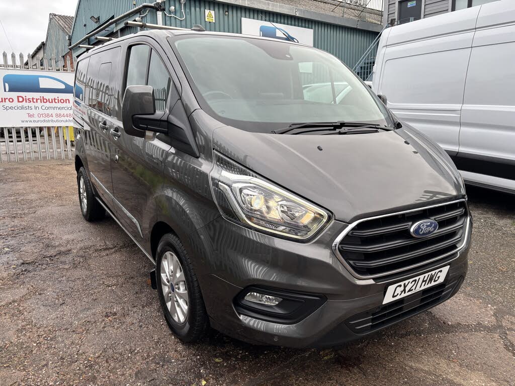 2021 Ford Transit Custom 2.0TDCi 320 L2H1 Limited (185PS)(EU6dT) Double Cab-in-Van auto