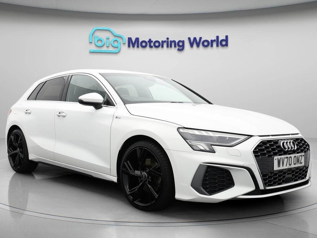 2020 Audi A3 1.5 35 TFSI S Line Sportback 5d 1498cc