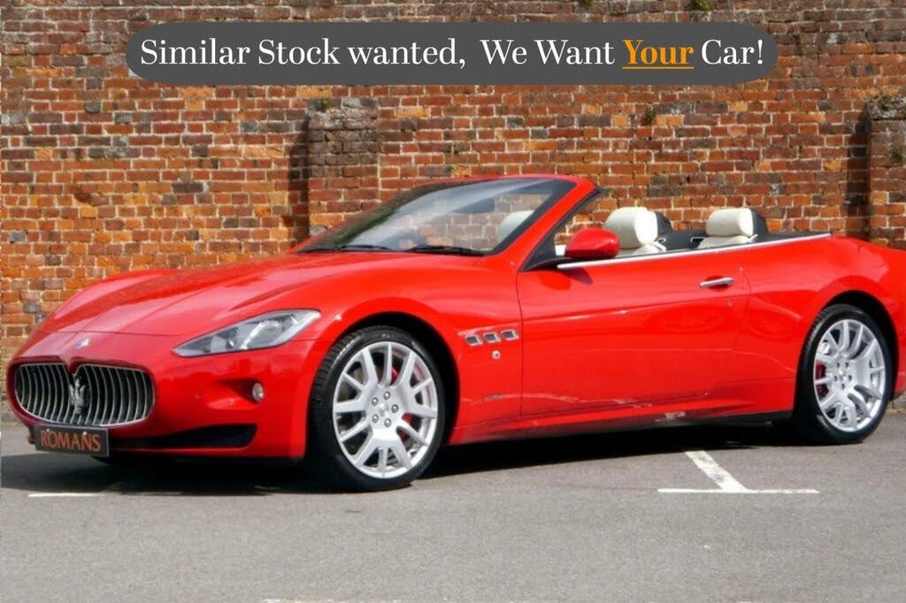 2013 Maserati GranCabrio 4.7 Auto