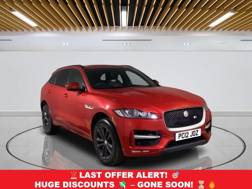 2017 Jaguar F-PACE 2.0 i4D R-Sport (180ps) (AWD) (s/s) Auto